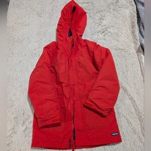 Lands' End Winter Red 3 In 1 Jacket